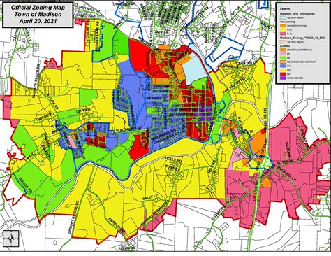 Zoning District Map .